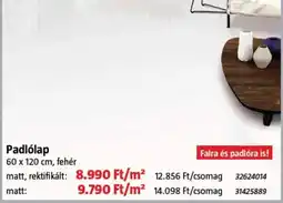 Bauhaus Padlólap ajánlat