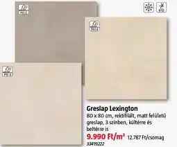 Bauhaus Greslap lexington ajánlat