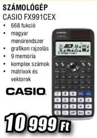 Expert Casio fx991cex ajánlat