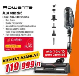 Expert Rowenta álló porszívó rh9958wa ajánlat