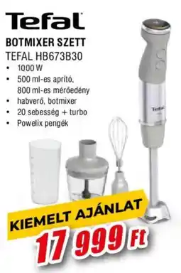 Expert Tefal botmixer szett ajánlat