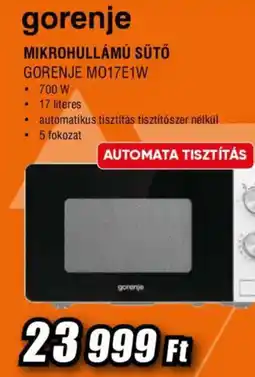 Expert Gorenje mikrohullámú sütő ajánlat