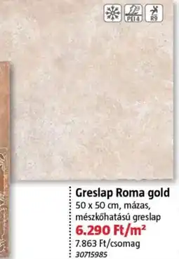 Bauhaus Greslap roma gold ajánlat