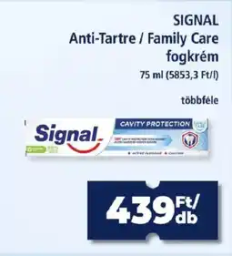 Goods Market Signal anti-tartre family care fogkrém ajánlat