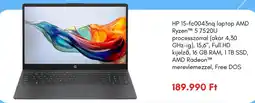 eMAG Hp laptop amd ryzen 5 7520u ajánlat
