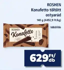 Goods Market Roshen konafetto töltött ostyarúd ajánlat