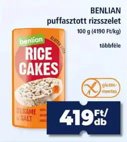 Goods Market Benlian puffasztott rizsszelet ajánlat
