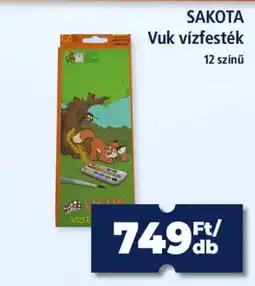 Goods Market Sakota vuk vízfesték ajánlat