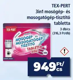 Goods Market Tex-pert mosogep- es mosogatogep-tisztito tabletta ajánlat