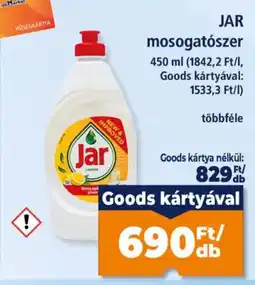 Goods Market Jar mosogatószer ajánlat