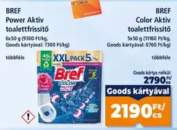 Goods Market Bref color aktiv toalettfrissítő ajánlat