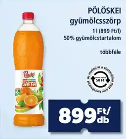 Goods Market Pölöskei gyümölcsszörp ajánlat