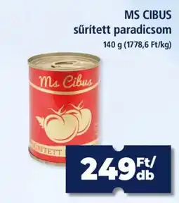 Goods Market Ms Cibus sűrített paradicsom ajánlat