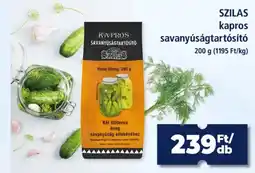 Goods Market Szilas kapros savanyúságtartósító ajánlat