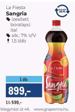 Metro LA FIESTA SANGRIA ajánlat
