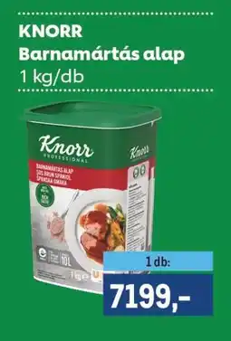 Metro KNORR Barnamártás alap ajánlat