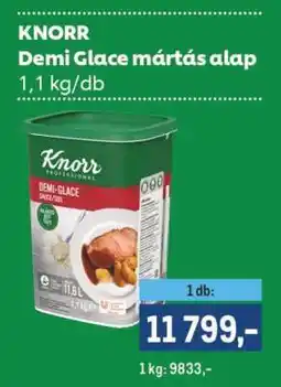 Metro KNORR ajánlat