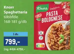Metro Knorr Spaghetteria ajánlat