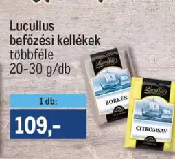 Metro Lucullus ajánlat