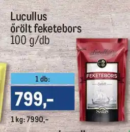 Metro Lucullus Őrölt Feketebors ajánlat