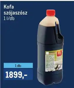 Metro Kofa szójaszósz ajánlat