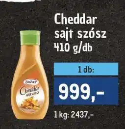 Metro Univer Cheddar sajt szósz ajánlat