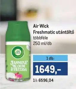 Metro Air Wick Freshmatic utántöltő ajánlat