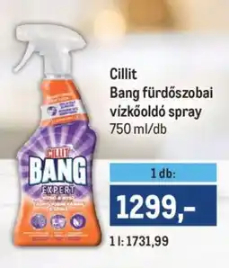 Metro Cillit Bang fürdőszobai vízkőoldó spray ajánlat