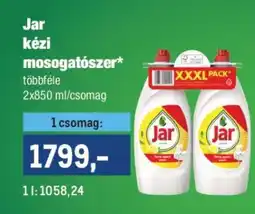 Metro Jar kézi mosogatószer ajánlat