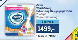 Metro Zewa Wisch&Weg Extra Lang Design papírtörlő ajánlat