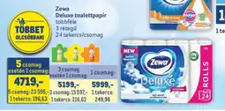 Metro Zewa Deluxe toalettpapír ajánlat