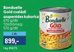 Metro Bonduelle Gold Családi szuperédes kukorica ajánlat