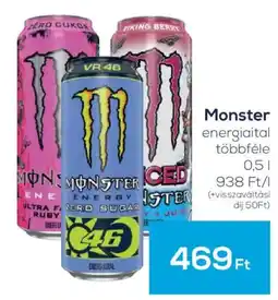 GRoby Monster energiailtal ajánlat