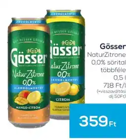GRoby Gösser natur zitrone ajánlat
