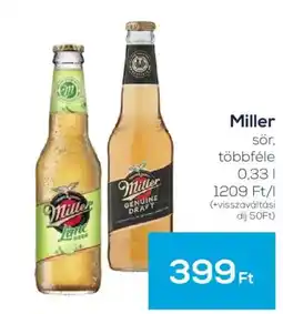 GRoby Miller sör ajánlat