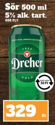 Family Diszkont Dreher gold ajánlat