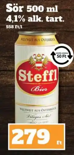 Family Diszkont Steffl bier ajánlat