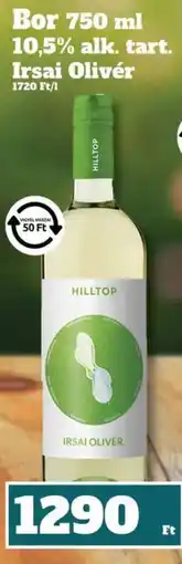 Family Diszkont Hilltop irsai olivér ajánlat