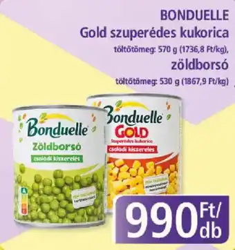 Bonduelle zöldborsó