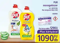 PlusMarket pur mosogatószer ajánlat