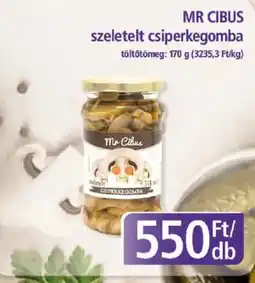 PlusMarket Mr Cibus szelelt csiperkegomba ajánlat