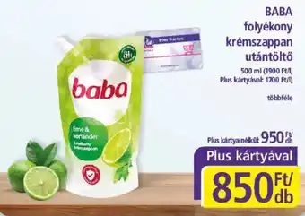 Baba folyékony krémszappan