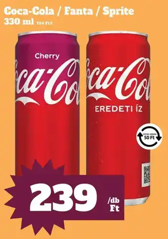 Family Diszkont Coca-Cola / Fanta / Sprite ajánlat