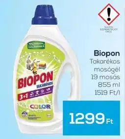 GRoby Biopon takarékos mosógél ajánlat