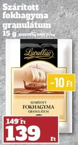 Family Diszkont Lucullus szárított fokhagyma granulátum ajánlat