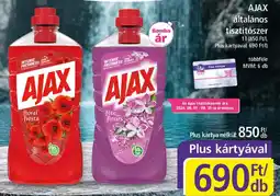 PlusMarket Ajax általános tisztítószer ajánlat
