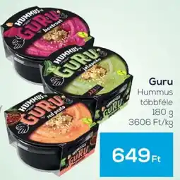 GRoby Guru hummus ajánlat