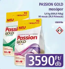 PlusMarket Passion gold mosópor ajánlat