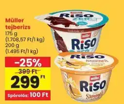 Spar Müller tejberizs ajánlat