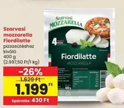 Spar Szarvasi mozzarella ajánlat